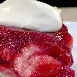 Icebox Strawberry Pie