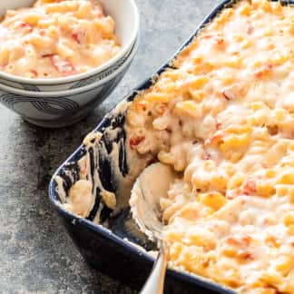 Macaroni and Cheese with Tomatoes