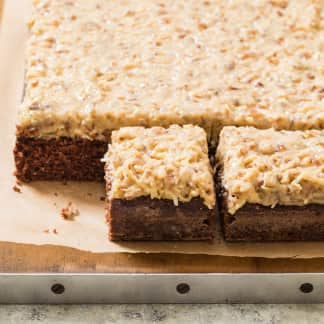 German Chocolate Sheet Cake