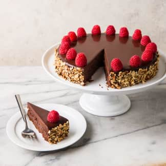 Chocolate-Raspberry Torte