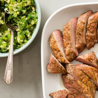 Perfect Pan-Seared Pork Tenderloin Steaks for Two