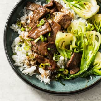 Stir-Fried Beef and Bok Choy