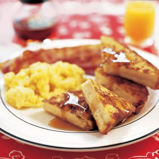 Apricot-Almond Stuffed French Toast