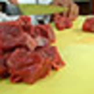 Cutting Stew Meat