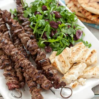 Greek Beef Kebabs