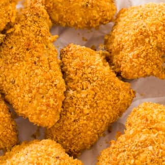 How to Make Cornflake-Crusted Crispy Chicken