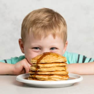 Banana-Oat Pancakes