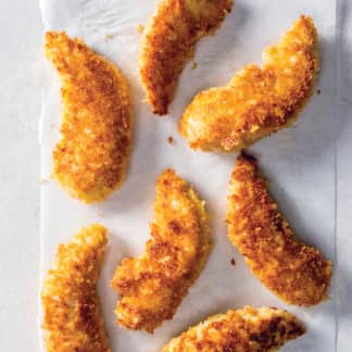 How Do You Improve Chicken Tenders? Add Cheese to the Breading