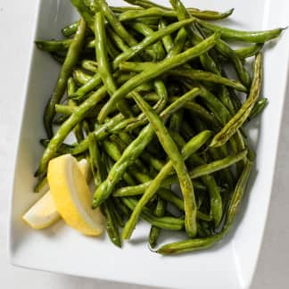 Easy Roasted Green Beans