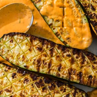 A Fresh Take on Grilled Zucchini