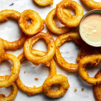 Battered Onion Rings, Perfected