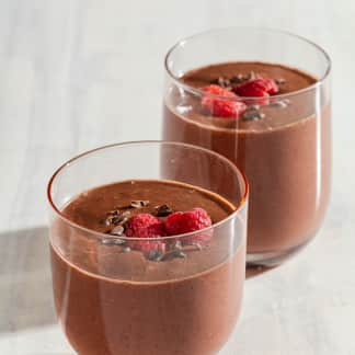 Chocolate-Raspberry Smoothie