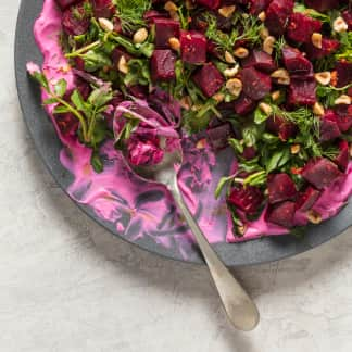 Pressure-Cooker Beet and Watercress Salad with Orange and Dill