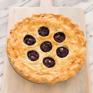 Blueberry Pie (Reduced Sugar)