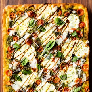 Caprese Sheet-Pan Pizza