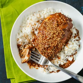 Chicken in Mole-Poblano Sauce