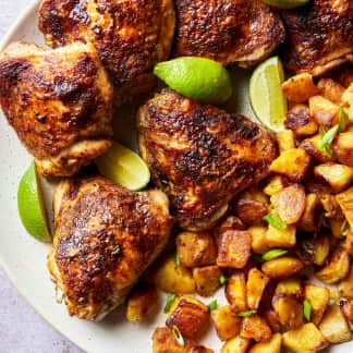 Chili-Spiced Chicken Thighs and Potatoes