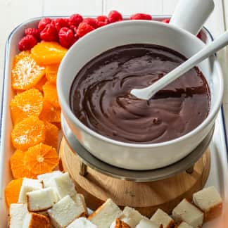 Chocolate-Orange Fondue