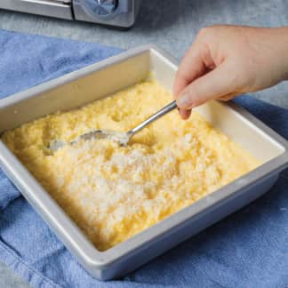 Toaster-Oven Creamy Parmesan Polenta