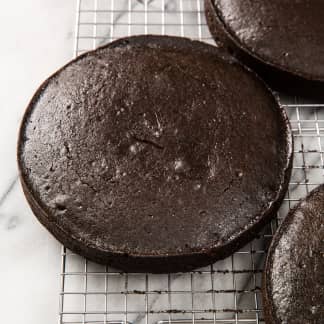 Chocolate Layer Cake Rounds