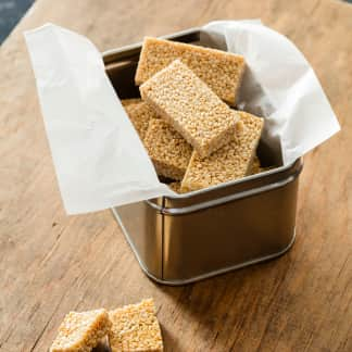 Pasteli (Greek Sesame-Honey Bars)