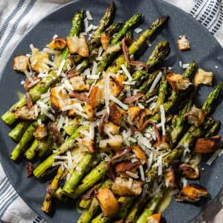 Grilled Caesar Asparagus