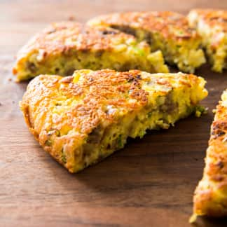 Cast Iron Hash Brown Pie