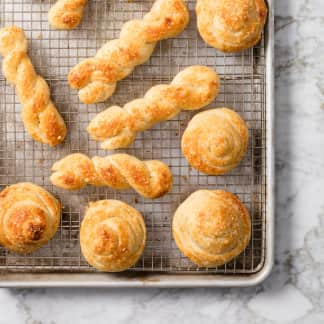 Parmesan Bread Shapes