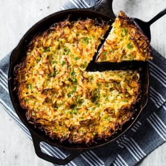 Cast Iron Potato Kugel