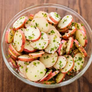 Lighter French Potato Salad