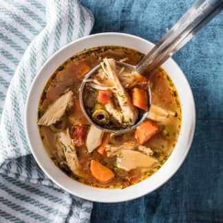 Instant Pot Provençal Chicken Soup