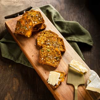 Seeded Pumpkin Crackers