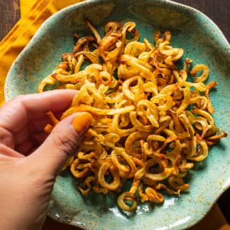 Air-Fryer Shoestring Fries