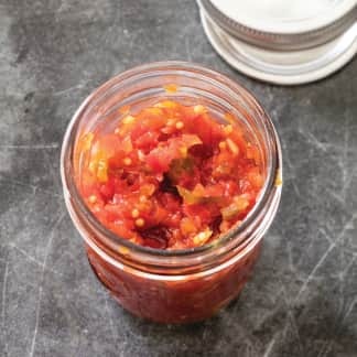 Spicy Red Pepper Relish