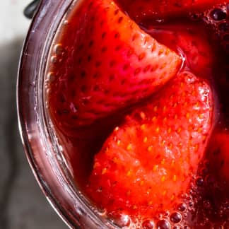 Strawberry-Basil Compote