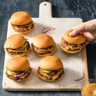 Thai-Style Turkey Sliders