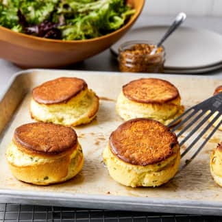 Make-Ahead Cheese Soufflés