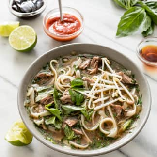 Slow-Cooker Vietnamese Beef and Noodle Soup