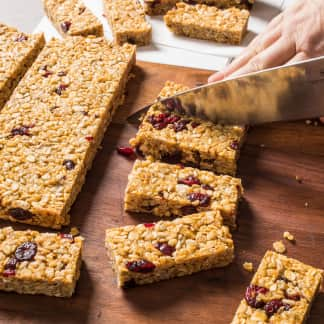 Almond-Cherry-Coconut Granola Bars