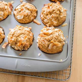 Coconut–Cashew Muffins (Reduced Sugar)