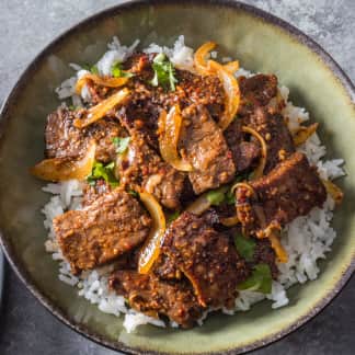 Stir-Fried Cumin Beef for Two