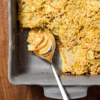 Olive Oil Potato Gratin