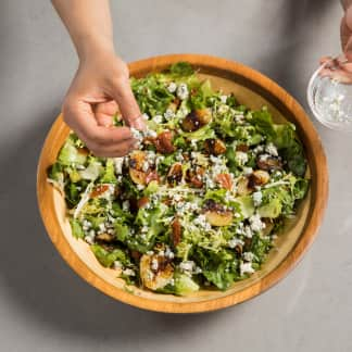 Roasted Cipollini and Escarole Salad