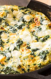 Spinach and Feta Frittata