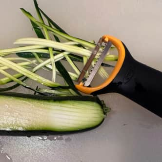 How to Use a Julienne Vegetable Peeler - It's a Veg World After All®