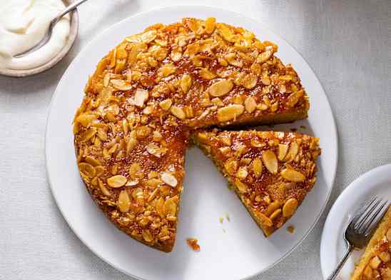 Almond Apricot Honey Cake