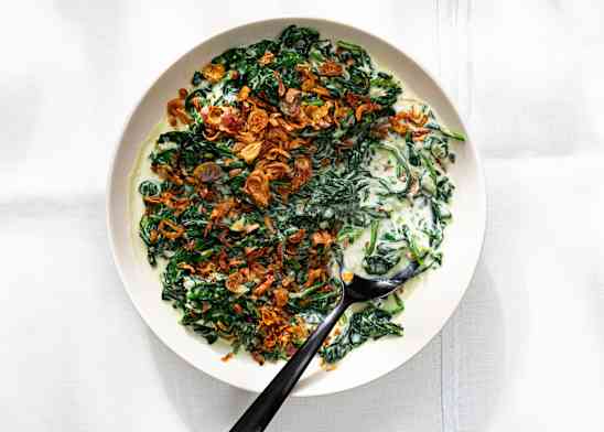 Coconut Creamed Spinach