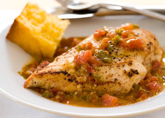 Skillet Chicken with Chile and Lime