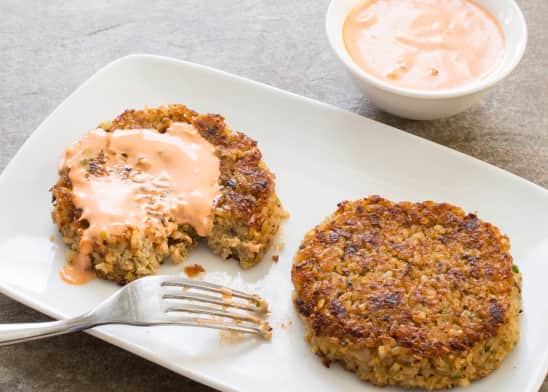 Miso Brown Rice Cakes