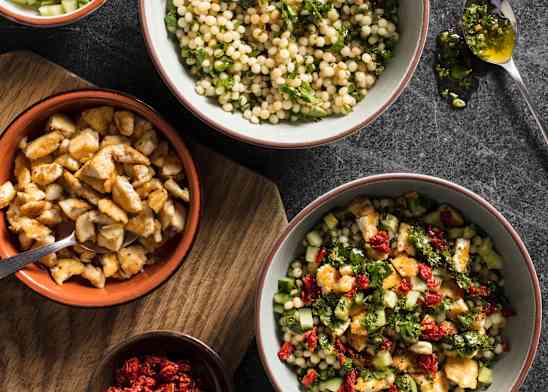 Chimichurri Couscous Bowl